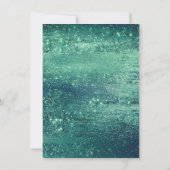 Glitzy Folie | Seafoam Iridescent Green Fabulous 5 Kaart (Achterkant)
