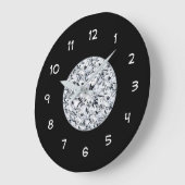 Glitzy Girls Room Wall Decor Clock Grote Klok (Hoek)