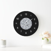 Glitzy Girls Room Wall Decor Clock Grote Klok (Huis)