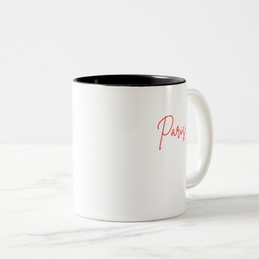 Glitzy & Glam Art Deco Paris Mok (Voorkant rechts)