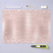 Glitzy Glam Meisjesachtige Roze Glitter Bruiloft Tissuepapier (Craft)