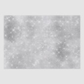 Glitzy Glam Silver Sparkle Tissuepapier (Voorkant)
