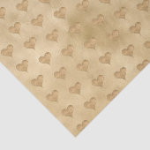 Glitzy Glitter Love Heart Tissuepapier (Detail)