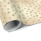 Glitzy Glitter Stippen Cadeaupapier (Rol Hoek)
