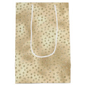 Glitzy Glitter Stippen       Medium Cadeauzakje (Achterkant)