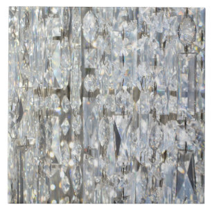Glitzy Glittery Crystal Tegeltje