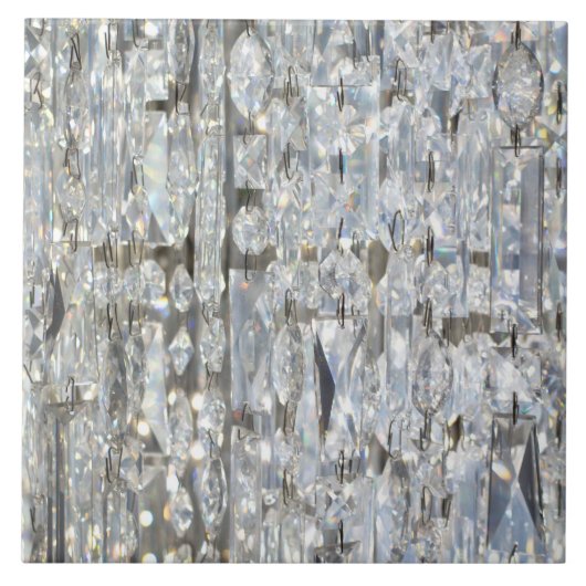 Glitzy Glittery Crystal Tegeltje (Voorkant)