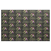 GLITZY GOLD 50E VERJAARDAG DIVA DESIGN STOF (Fat Quarter)