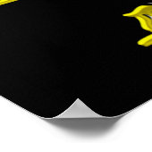 GLITZY GOLD 60TH BIRTHDAY PARTY POSTER (Hoek)