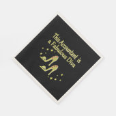 GLITZY GOLD ACCOUNTANT DIVA DESIGN SERVETTEN (Hoek)