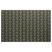 GLITZY GOLD ACCOUNTANT DIVA DESIGN STOF (Yard (91,4 cm))