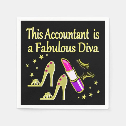 GLITZY GOLD ACCOUNTANT ONTWERP SERVET (Voorkant)