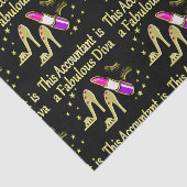 GLITZY GOLD ACCOUNTANT ONTWERP TISSUEPAPIER (Detail)