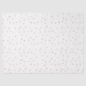 Glitzy Gold Confetti Tissuepapier (Voorkant)