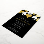 Glitzy Gold Kaart Suits Gala of Formele Gebeurteni (Gedraaid)