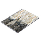 Glitzy Gold Silver Celebrate City Notitieboek (Linkerzijde)