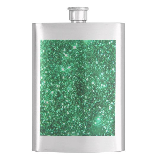 Glitzy Green Glitter Flacon (Voorkant)