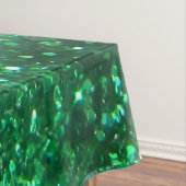 Glitzy Green Glitter Tafelkleed (Voorbeeld)