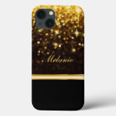 Glitzy iPad Case Monogram Bling (Achterkant)