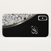 Glitzy Jewel Bling Luxe Design Case-Mate iPhone Case (Achterkant (horizontaal))