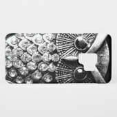 Glitzy Jeweled Metal Owl Case-Mate Samsung Galaxy Hoesje (Achterkant (horizontaal))