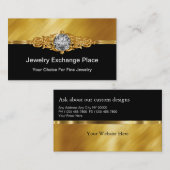 Glitzy Jewelery Visitekaartjes (Voorkant / Achterkant)