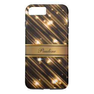 Glitzy Monogram Style iPhone 8/7 Plus Hoesje