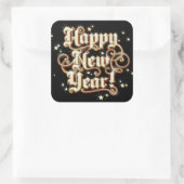 Glitzy New Year Sticker (Tas)