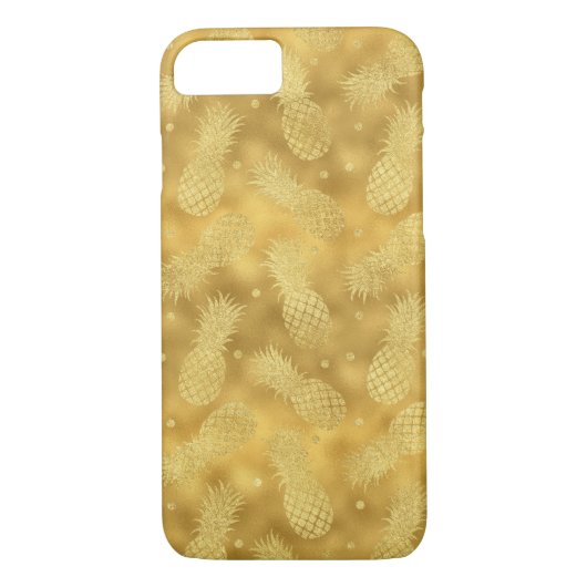 Glitzy Pineappels Case-Mate iPhone Case (Achterkant)