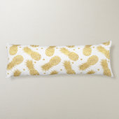 Glitzy Pineappels Lichaamskussen (Achterkant)