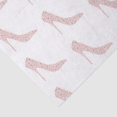 Glitzy Pink Diamond Hakken Tissuepapier (Detail)