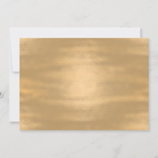 Glitzy Pink Gown Quinceañera Uitnodiging (Achterkant)