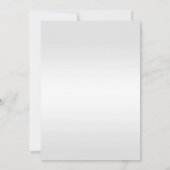 Glitzy Posh 70e Platinum Wedding Jubileum Kaart (Achterkant)