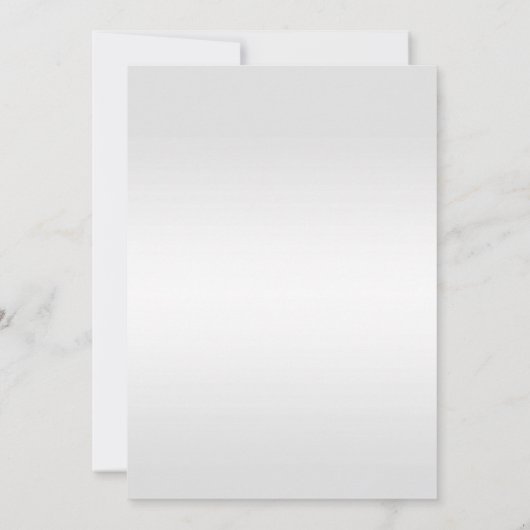 Glitzy Posh 70e Platinum Wedding Jubileum Kaart (Achterkant)