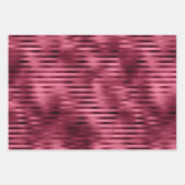 Glitzy Red Glitter Animal Print Inpakpapier Vel (Voorkant 2)