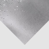 Glitzy Silver Glam Sparkle Glitter Tissuepapier (Detail)