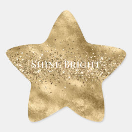 Glitzy Sparkle Glam Glitter Ster Sticker