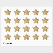Glitzy Sparkle Glam Glitter Ster Sticker (Vel)