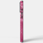 Glitzy Sparkle Pink Case-Mate iPhone Case (Achterkant / Links)