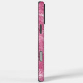 Glitzy Sparkle Pink Case-Mate iPhone Case (Achterkant / Rechts)
