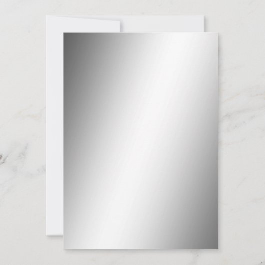 Glitzy Sparkly Stiletto, Silver Bow Verjaardagsfee Kaart (Achterkant)