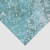 Glitzy Turquoise Tissuepapier (Detail)