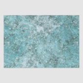 Glitzy Turquoise Tissuepapier (Voorkant)