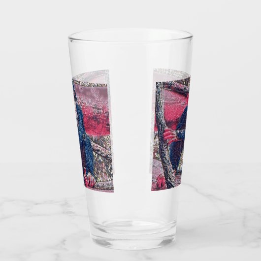 GlitzyAnimal_Chimpanzee_001 Glas (Links)