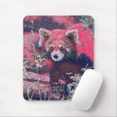 GlitzyAnimal_RedPanda_005 Muismat (Met muis)
