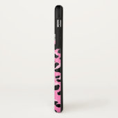 Glitzzy Pink Jaguar Print Case-Mate iPhone Case (Achterkant/links)