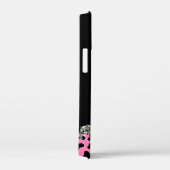 Glitzzy Pink Jaguar Print iPhone Case-Mate iPhone Case (Achterkant / Rechts)
