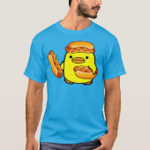 Glizzy Gladiator Duck Hotdog Meme T-shirt (Voorkant)