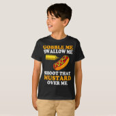 Glizzy Gobbler Grappige Glizzy Meme Hotdogliefhebb T-shirt (Voorkant volledig)