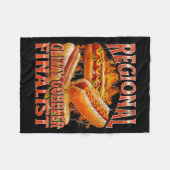 Glizzy Gobbler Grappige Wiener Hotdog Meme Bootleg Fleece Deken (Voorkant (Horizontaal))